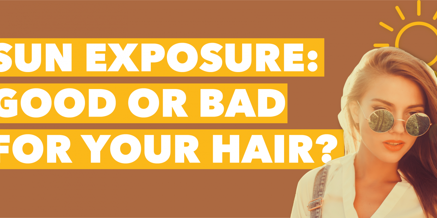 Hair and sun exposure