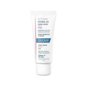 Ducray Ictyane Hydra UV Light Face Cream SPF 30 - face cream for dry skin in summer