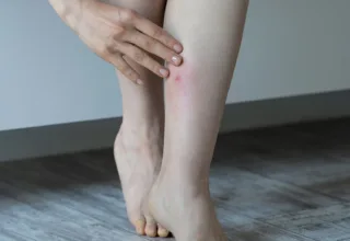 What Does Eczema on the Legs Look Like?